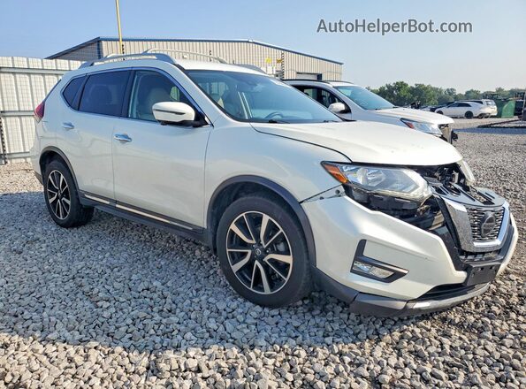 5N1AT2MV1KC729568 2019 NISSAN ROGUE White Передня права чверть