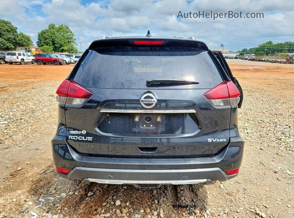 5N1AT2MV1KC757774 2019 NISSAN ROGUE Черный Вид сзади