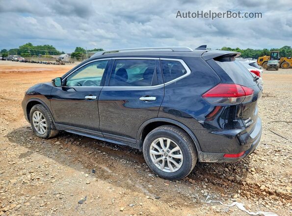 5N1AT2MV1KC757774 2019 NISSAN ROGUE Черный Задняя левая четверть