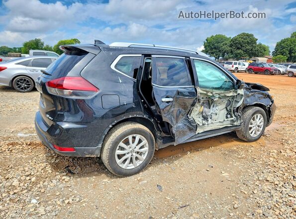 5N1AT2MV1KC757774 2019 NISSAN ROGUE Черный Задняя правая четверть