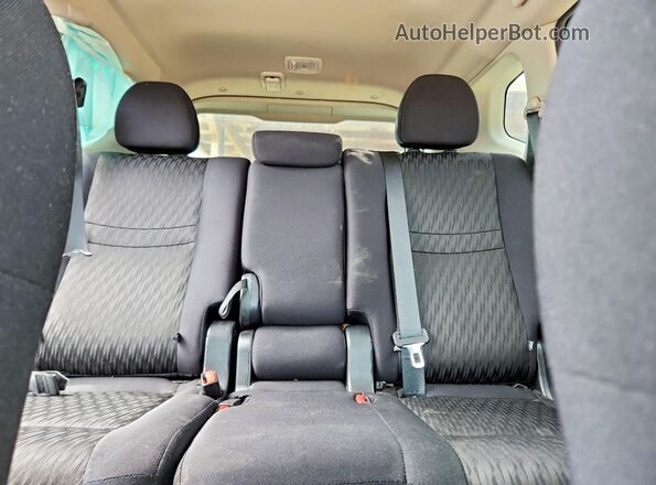 5N1AT2MV1KC757774 2019 NISSAN ROGUE Черный Вид задних сидений