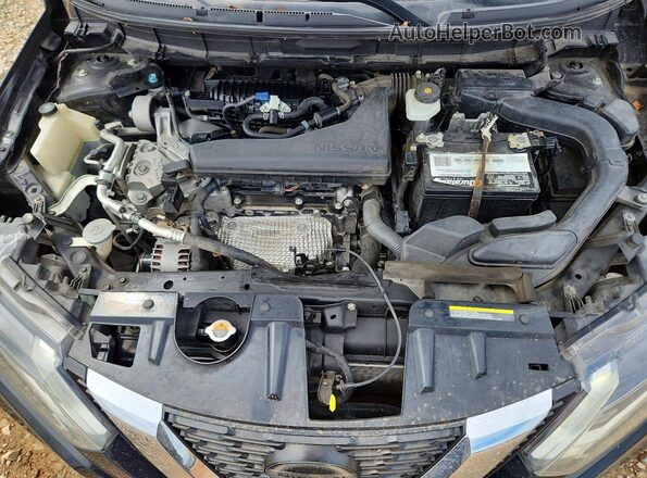 5N1AT2MV1KC757774 2019 NISSAN ROGUE Черный Вид подкапотного пространства
