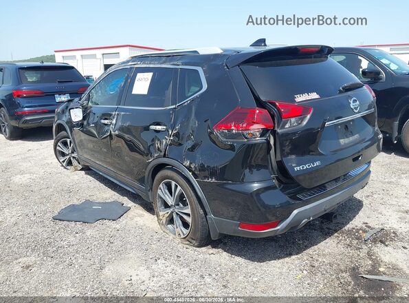 5N1AT2MV1KC768452 2019 NISSAN ROGUE Black Հետևի ձախ