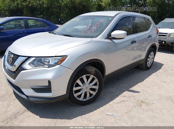 5N1AT2MV1KC782965 2019 NISSAN ROGUE Серебряный Передняя левая четверть