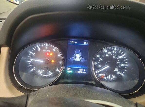 5N1AT2MV1KC794839 2019 NISSAN ROGUE Синий Вид щитка приборов
