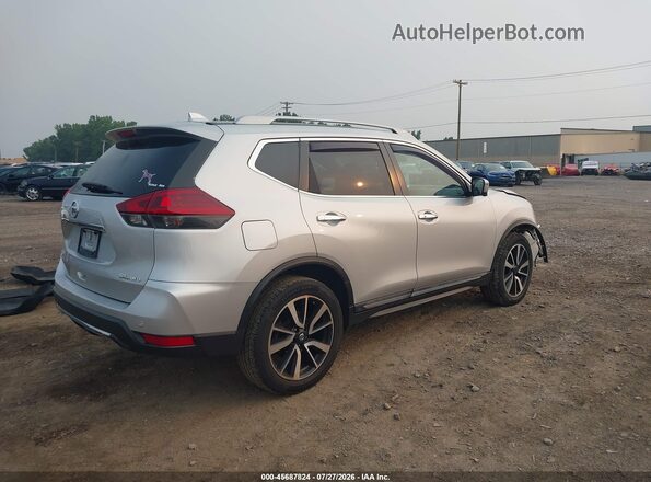 5N1AT2MV1KC805662 2019 NISSAN ROGUE Silver Задня права чверть