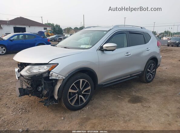 5N1AT2MV1KC805662 2019 NISSAN ROGUE Silver Передня ліва чверть
