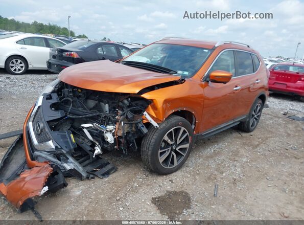 5N1AT2MV1LC701013 2020 NISSAN ROGUE Orange Առջևի ձախ երեք քառորդ տեսարան