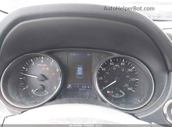 5N1AT2MV1LC701013 2020 NISSAN ROGUE Orange Հետևի նստատեղերի տեսք