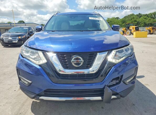 5N1AT2MV1LC762930 2020 NISSAN ROGUE Blue Widok z przodu