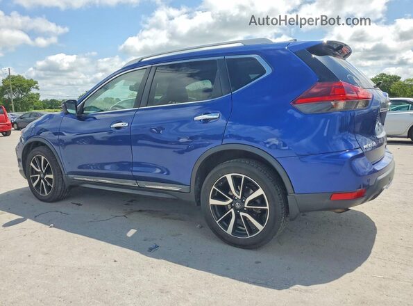 5N1AT2MV1LC762930 2020 NISSAN ROGUE Blue Tył lewy