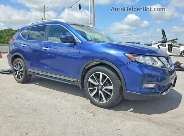 5N1AT2MV1LC762930 2020 NISSAN ROGUE Blue Przód prawy