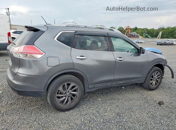 5N1AT2MV2GC782772 2016 NISSAN ROGUE Gray Հետևի աջ