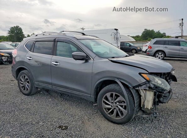 5N1AT2MV2GC782772 2016 NISSAN ROGUE Gray Առջևի աջ