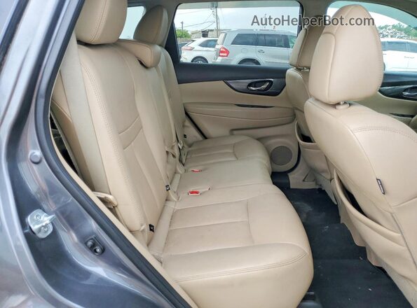 5N1AT2MV2GC782772 2016 NISSAN ROGUE Gray Սալոնի հետևի տեսք