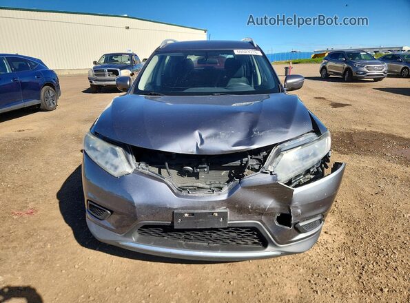 5N1AT2MV2GC790807 2016 NISSAN ROGUE Gray Դիմացի տեսք