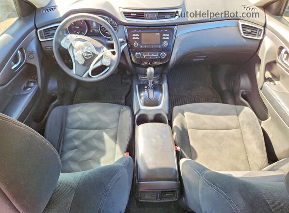 5N1AT2MV2GC790807 2016 NISSAN ROGUE Gray Առջևի վահանակի տեսք