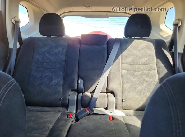 5N1AT2MV2GC790807 2016 NISSAN ROGUE Gray Հետևի նստատեղերի տեսք