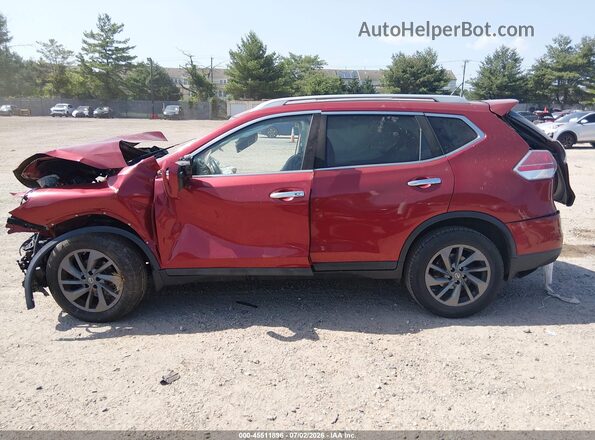 5N1AT2MV2GC793142 2016 NISSAN ROGUE Red 