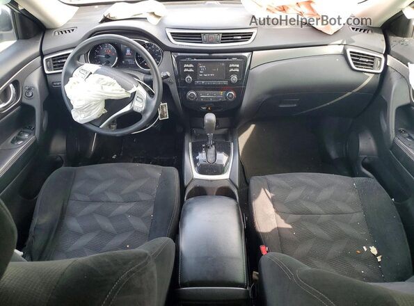 5N1AT2MV2GC813275 2016 NISSAN ROGUE Silver Вид панелі приладів