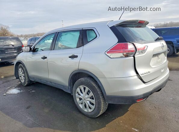 5N1AT2MV2GC813275 2016 NISSAN ROGUE Silver Задня ліва чверть