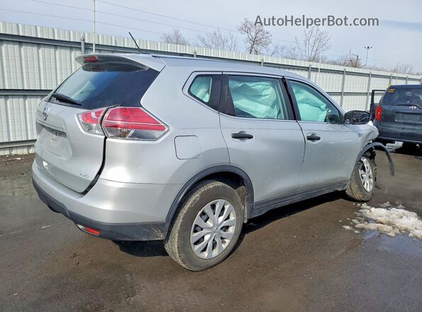 5N1AT2MV2GC813275 2016 NISSAN ROGUE Silver Задня права чверть