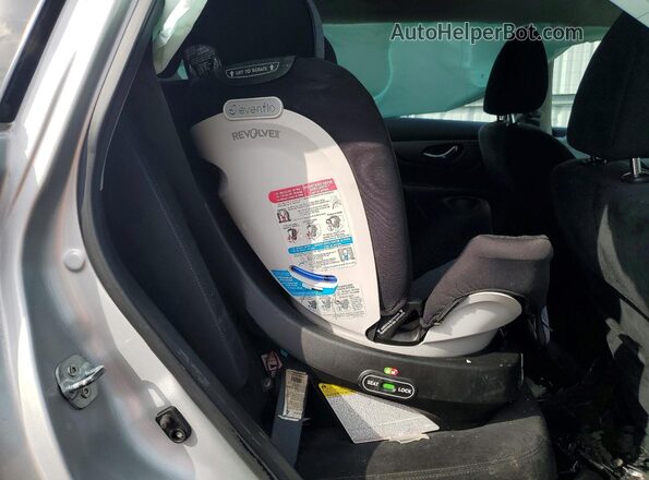 5N1AT2MV2GC813275 2016 NISSAN ROGUE Silver Вид задніх сидінь