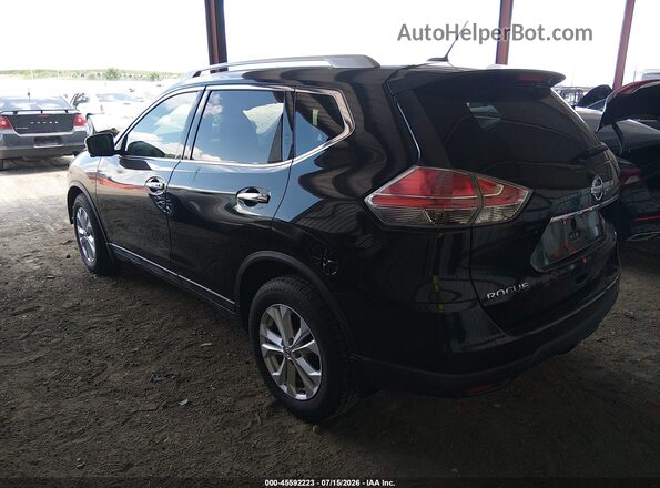 5N1AT2MV2GC825913 2016 NISSAN ROGUE Black Tył lewy