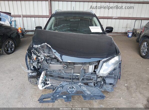 5N1AT2MV2GC825913 2016 NISSAN ROGUE Black Widok wnętrza z tyłu