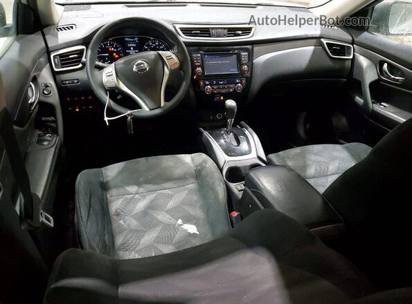 5N1AT2MV2GC830884 2016 NISSAN ROGUE Silver Dashboard view