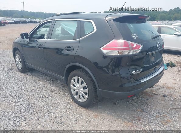 5N1AT2MV2GC831274 2016 NISSAN ROGUE Black Задня ліва чверть