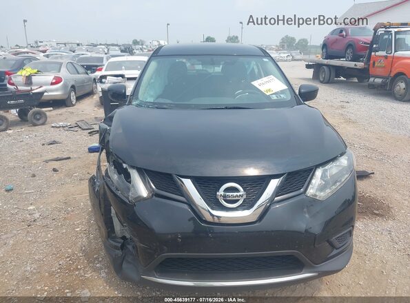 5N1AT2MV2GC831274 2016 NISSAN ROGUE Black Вид щитка приладів