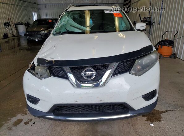 5N1AT2MV2GC839441 2016 NISSAN ROGUE White წინა ხედი