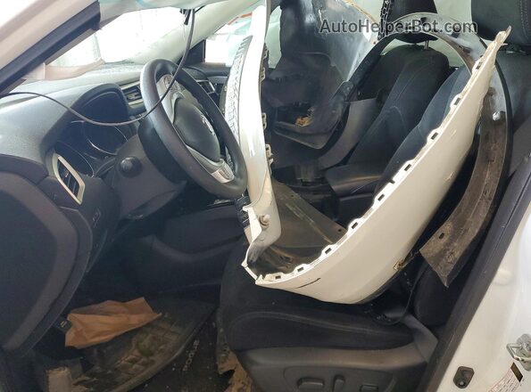 5N1AT2MV2GC839441 2016 NISSAN ROGUE White წინა სალონის ხედი