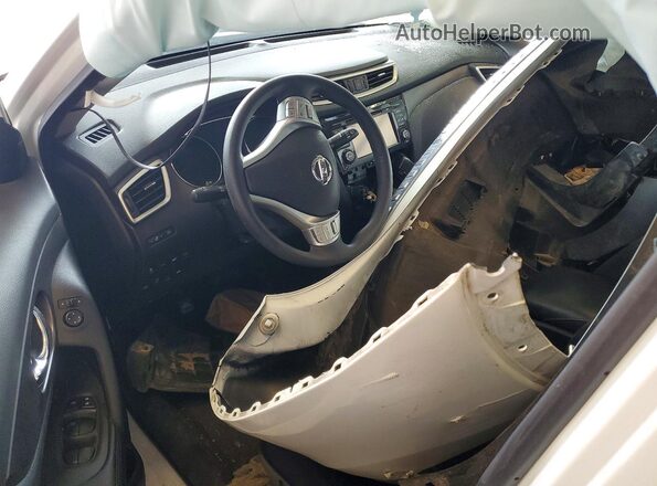 5N1AT2MV2GC839441 2016 NISSAN ROGUE White წინა პანელის ხედი