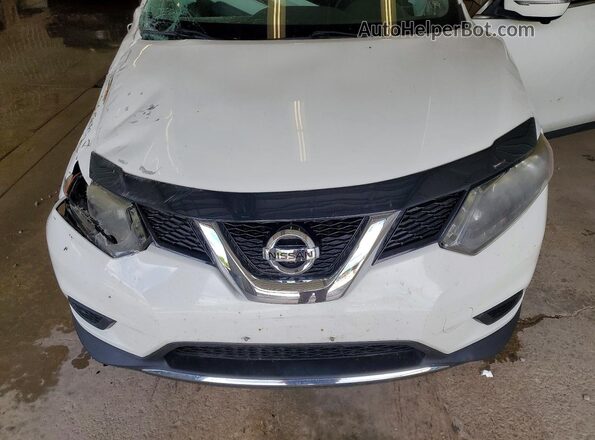 5N1AT2MV2GC839441 2016 NISSAN ROGUE White ძრავის განყოფილების ხედი