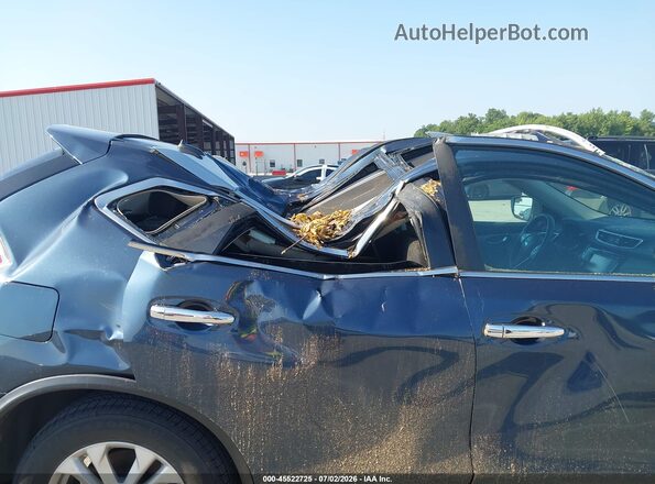 5N1AT2MV2GC844591 2016 NISSAN ROGUE Dark Blue Вид спереду