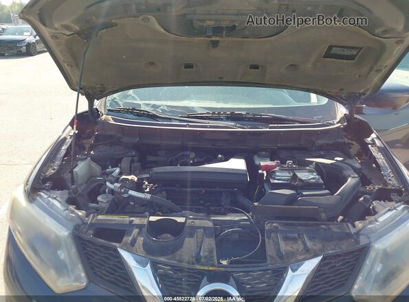5N1AT2MV2GC844591 2016 NISSAN ROGUE Dark Blue Вид ззаду