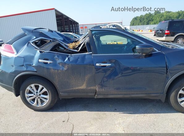 5N1AT2MV2GC844591 2016 NISSAN ROGUE Dark Blue Вид задньої частини салону