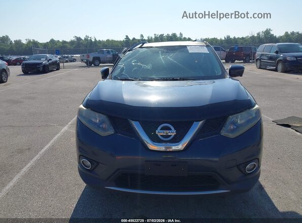 5N1AT2MV2GC844591 2016 NISSAN ROGUE Dark Blue Вид щитка приладів