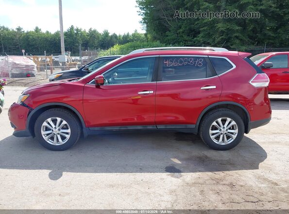 5N1AT2MV2GC862671 2016 NISSAN ROGUE Red Панорамний вид салону 360°