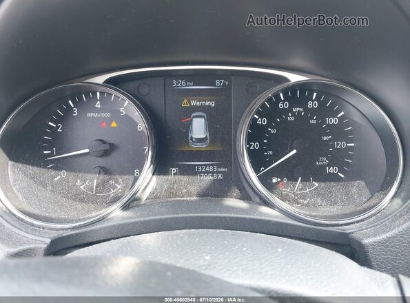 5N1AT2MV2GC862671 2016 NISSAN ROGUE Red Вид задніх сидінь