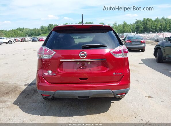 5N1AT2MV2GC862671 2016 NISSAN ROGUE Red 