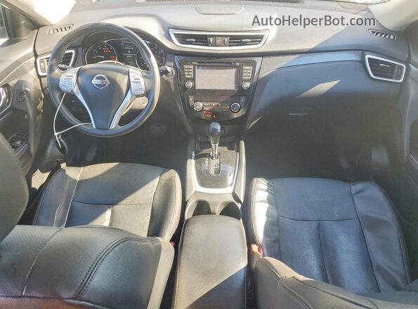 5N1AT2MV2GC880801 2016 NISSAN ROGUE White Вид панелі приладів