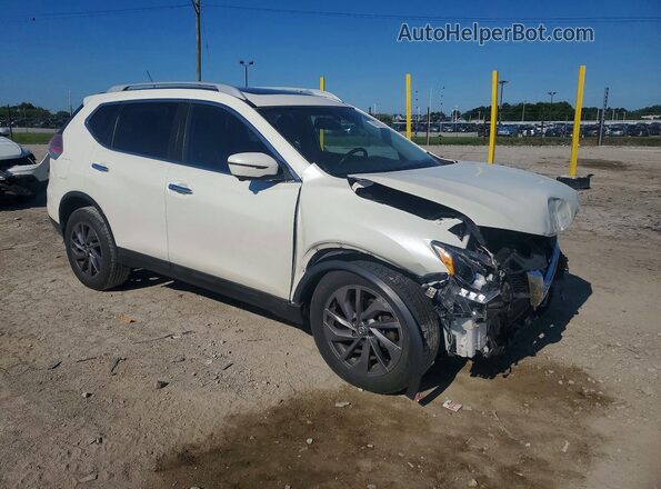 5N1AT2MV2GC880801 2016 NISSAN ROGUE White Передня права чверть