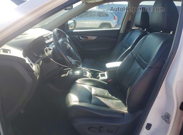 5N1AT2MV2GC880801 2016 NISSAN ROGUE White Вид салону спереду
