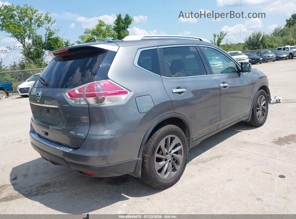 5N1AT2MV2GC910198 2016 NISSAN ROGUE Gray Tył prawy