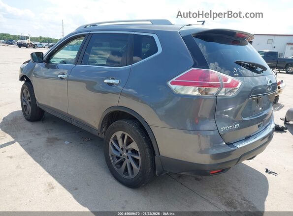 5N1AT2MV2GC910198 2016 NISSAN ROGUE Gray Tył lewy