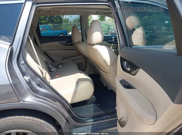 5N1AT2MV2GC910198 2016 NISSAN ROGUE Gray Widok naklejki z numerem VIN