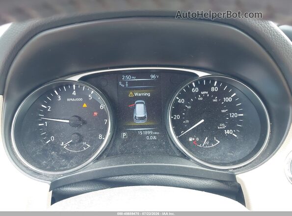 5N1AT2MV2GC910198 2016 NISSAN ROGUE Gray Widok tylnych siedzeń